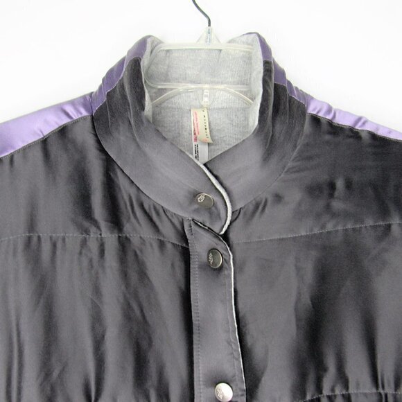 Free People Movement - Purple/Grey Bomber Jacket - Small - Picture 2 of 6
